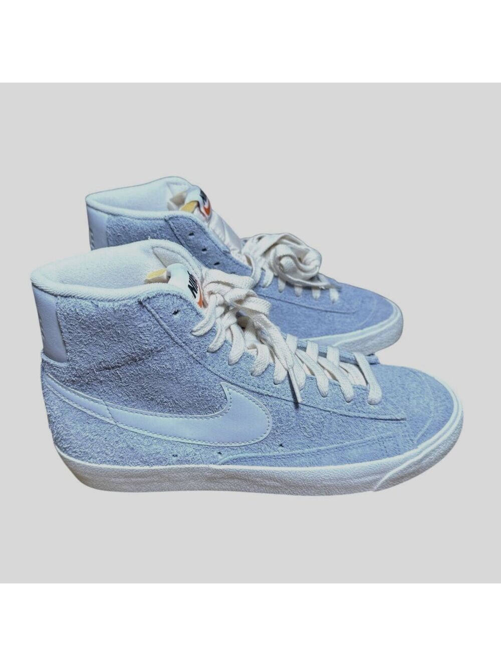NWOT Nike Blazer Sneakers Mid '77 Vintage Blue Suede DV7006-400 US 8.5 / UK 6